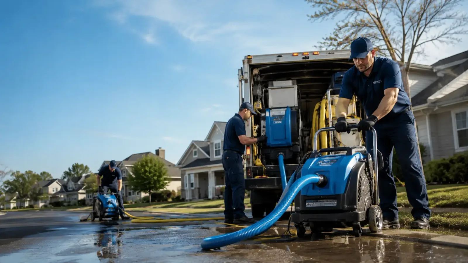 Flood Damage Cleanup in Amma, WV